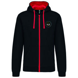 Sweat Capuche Zippé Adulte