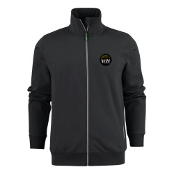 Sweat sans capuche zip Homme