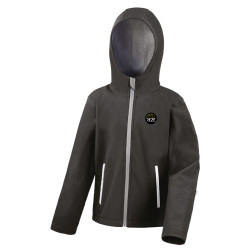 Veste Softshell Capuche Enfant TX Performance à votre nom